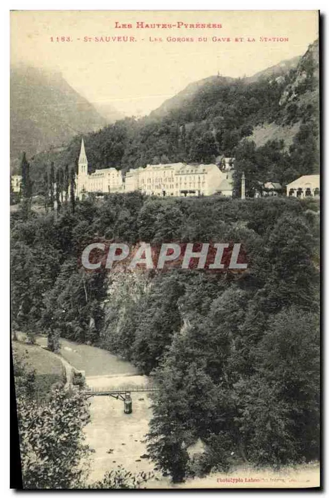 Les Hautes-Pyrénées - St-Sauveur - Die Schluchten des Gave und die Station - Vorderseite