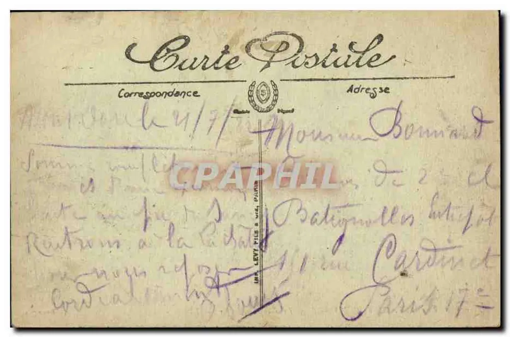Env. do Mont-Dore — As Gorges do Inferno — Selecta 152 - Verso