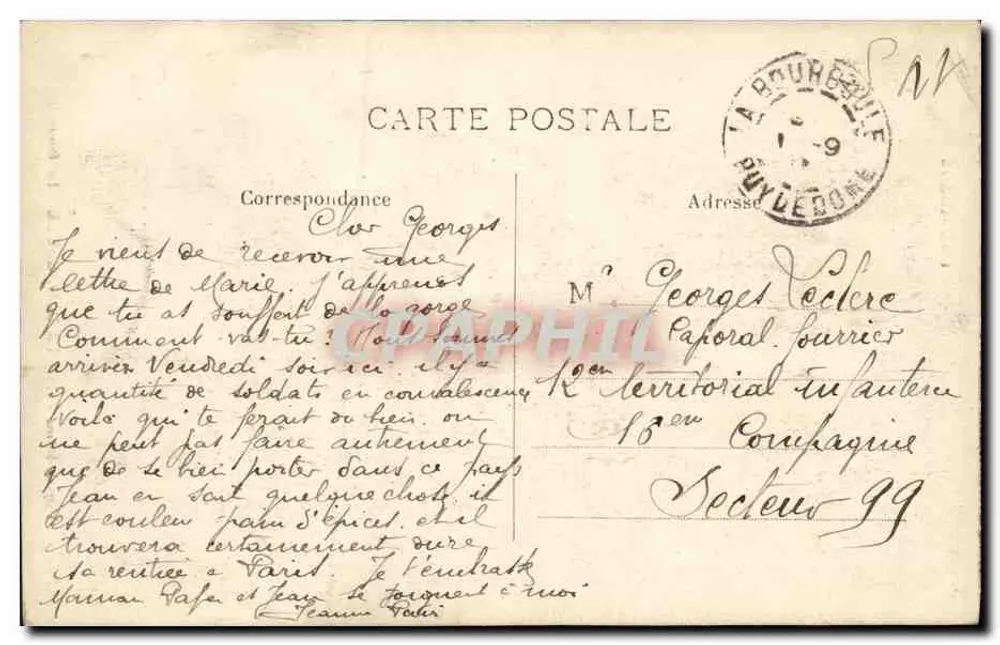 La Bourboule - O Barragem — Puy-de-Dôme 240 — L'Auvergne - Verso