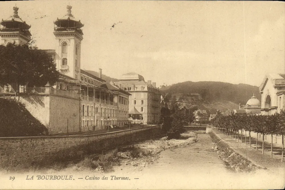 La Bourboule — Casino der Baden — onbekende uitgever, n° 29 - Voorkant