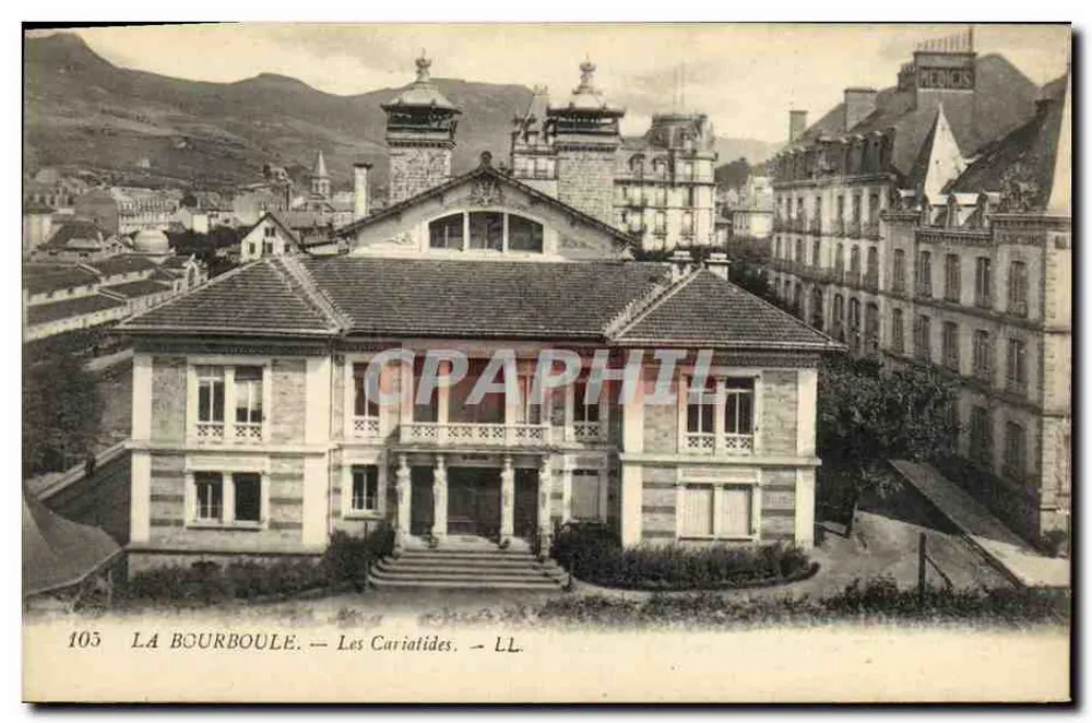La Bourboule — As Cariatides — LL — n°105 - Frente
