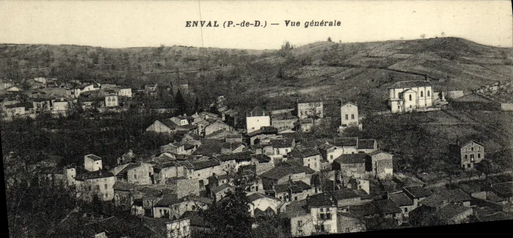 Enval (P.-de-D.) — Vista geral - Frente
