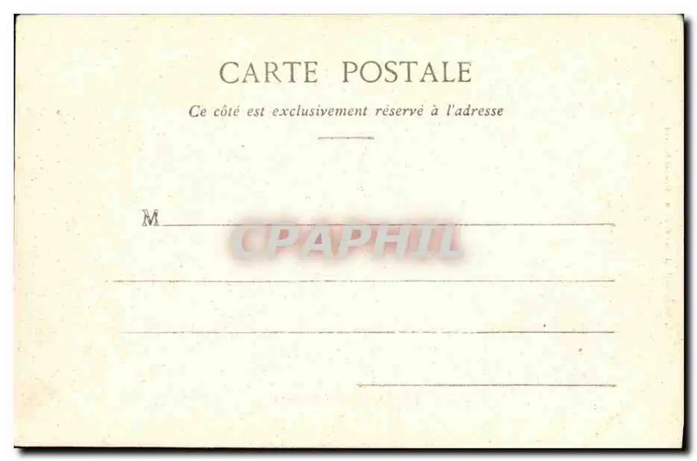 Thiers - A Igreja do Moutier — Lib. Bougé-Bail, 31, rue de l'Écu, Clairmont-Ferrand - Verso