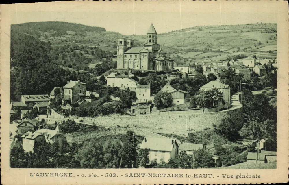 Saint-Nectaire-le-Haut — Vista geral — G. D'O. n°503 - Frente