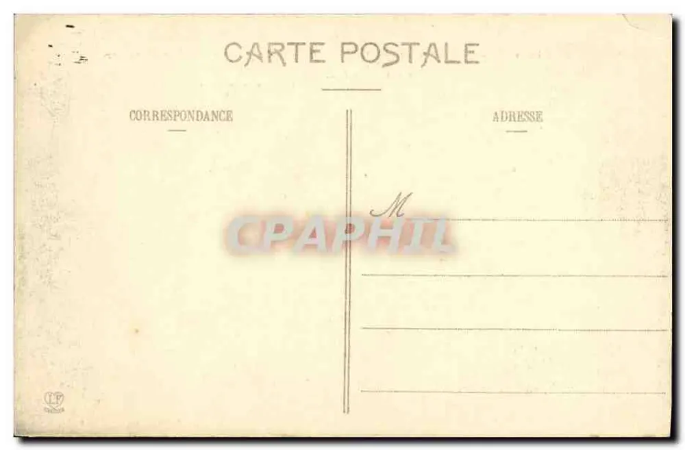 Die Hochpyrenäen — Ansicht von Gavarnie — Mont Ferrat und Pique-Longue — Verlag: M. L. F. (Nr. 330) - Rückseite
