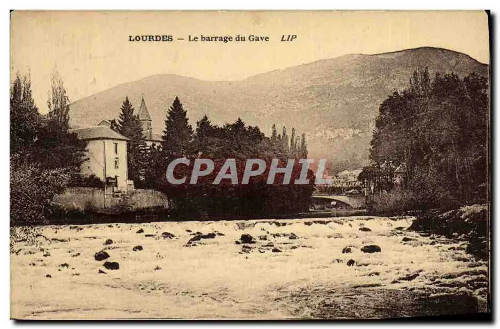 Lourdes — O Barragem do Gave — LIP - Frente