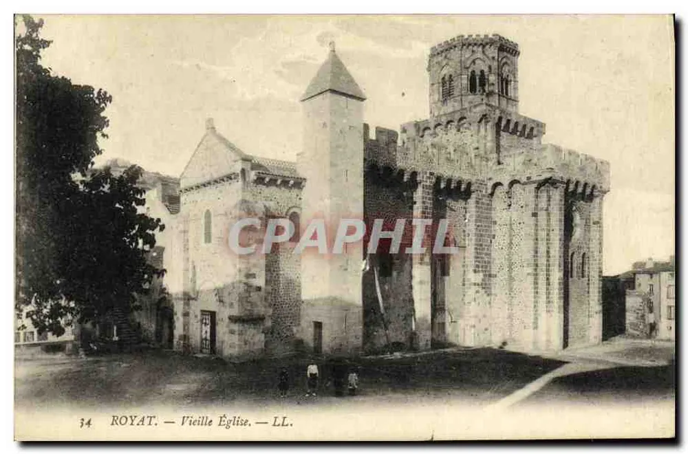 Royat — Velha Igreja — LL. - Frente