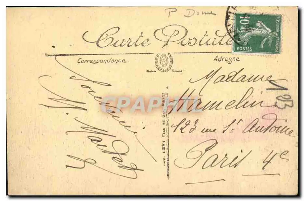 Royat — O Casino — Os Hotéis — LL. — n°31 - Verso