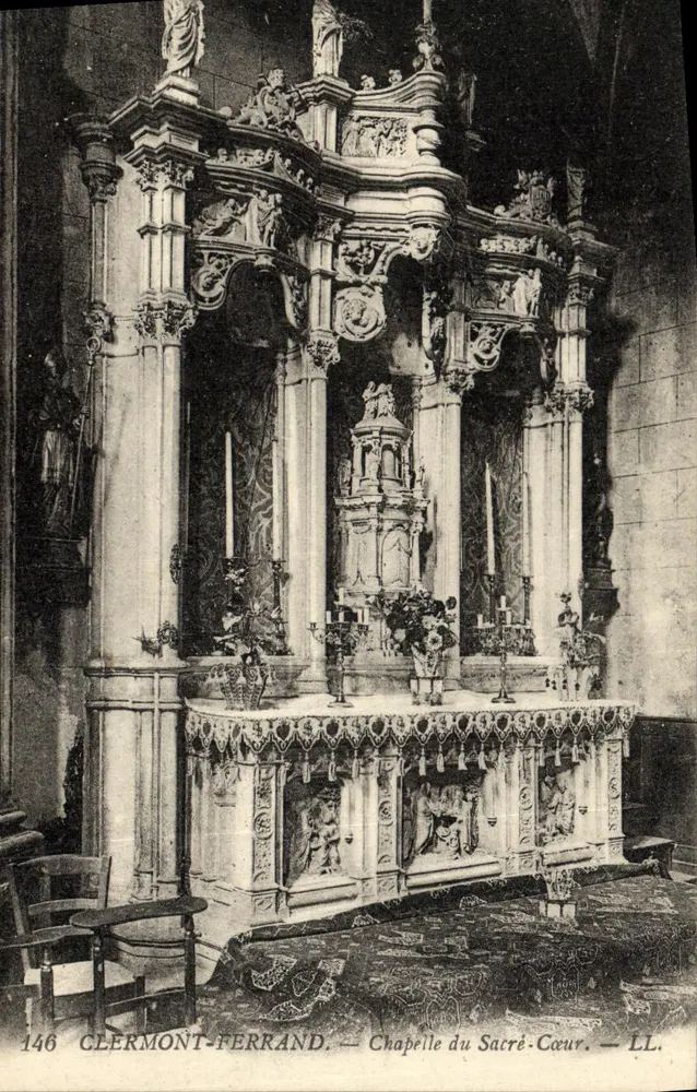 Capela do Sagrado Coração — Clermont-Ferrand — LL. — N° 146 - Frente