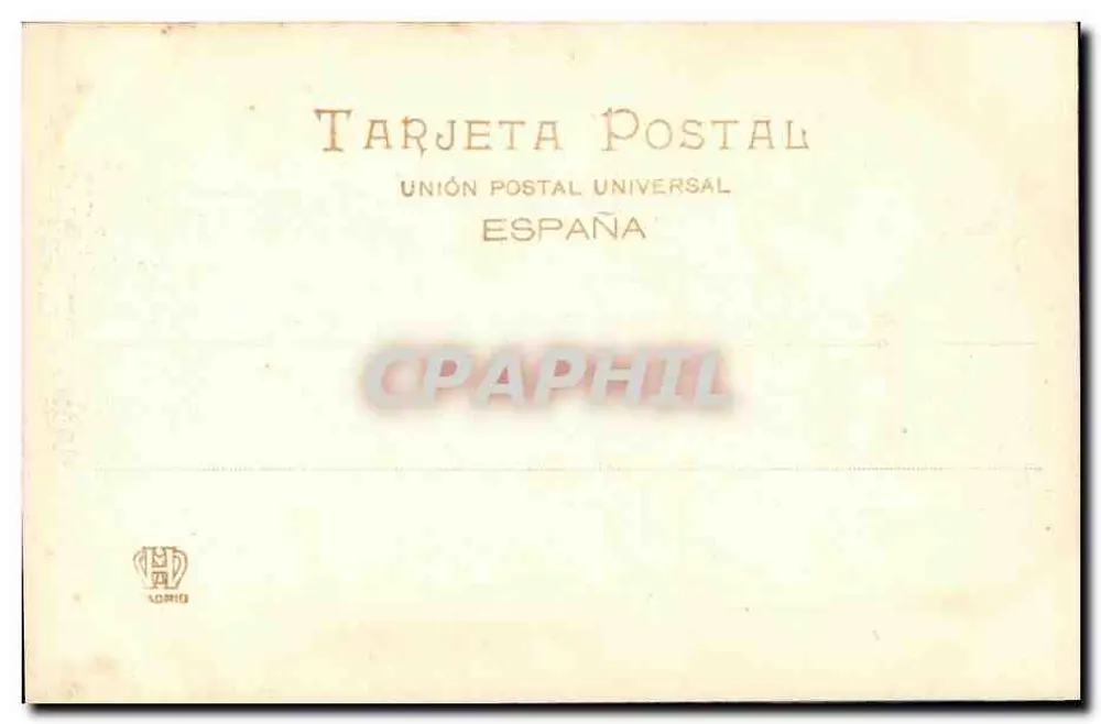 Madrid — A Cibeles — Hauser y Menet, n°87 - Verso