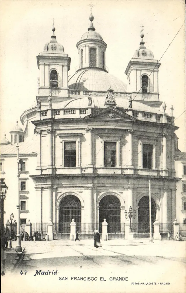 Madrid — Igreja San Francisco el Grande — Phototypia Lacoste - Frente