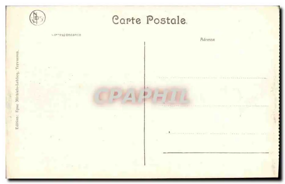 Nieuwe museum van het Congo — De rotonde — Tervueren - Achterkant