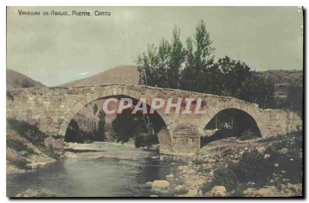 Viniegra de Abajo - Ponte Canto — carta postal - Frente