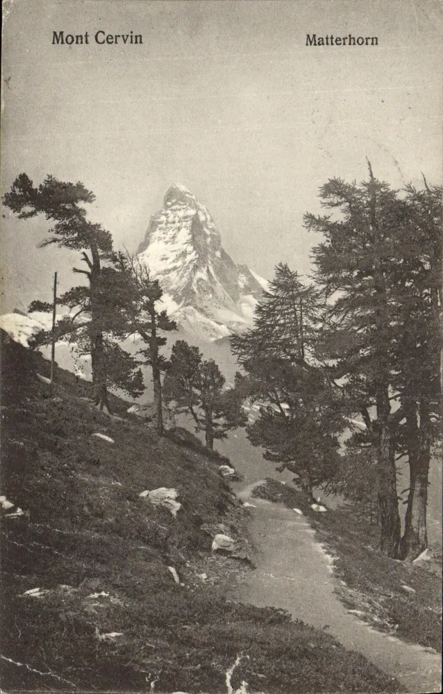 Mont Cervin — Matterhorn — Edition M. Kesternich, Nr. 100 - Vorderseite