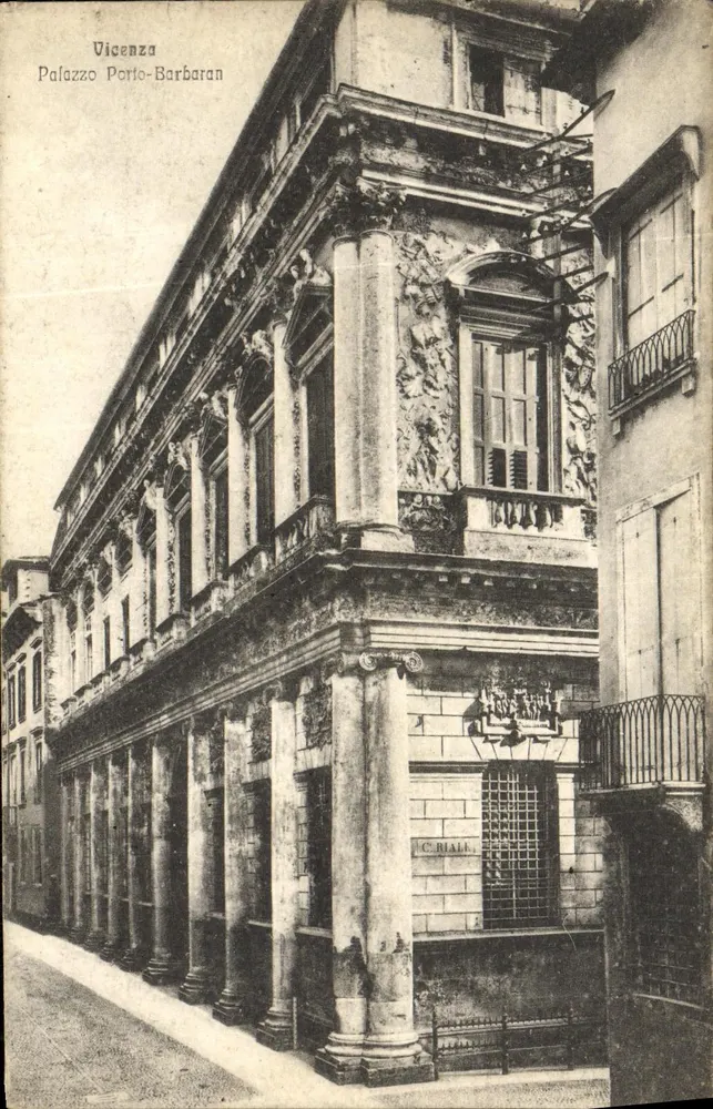 Vicenza — Palazzo Porto-Barbaran — Edit. A. Brunello - Vorderseite