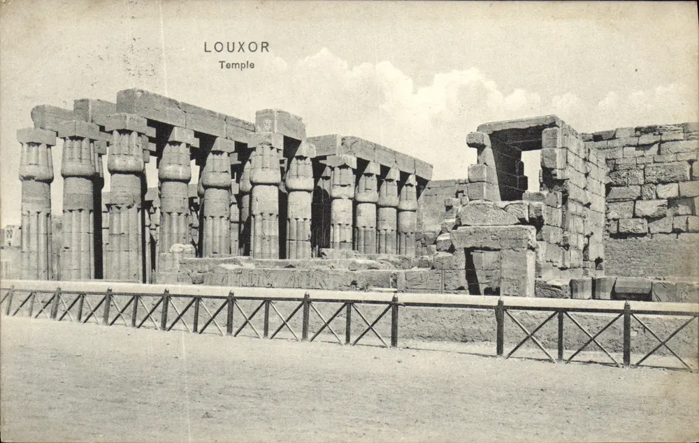 Louxor — Templo — Editor desconhecido, número de série não visível - Frente