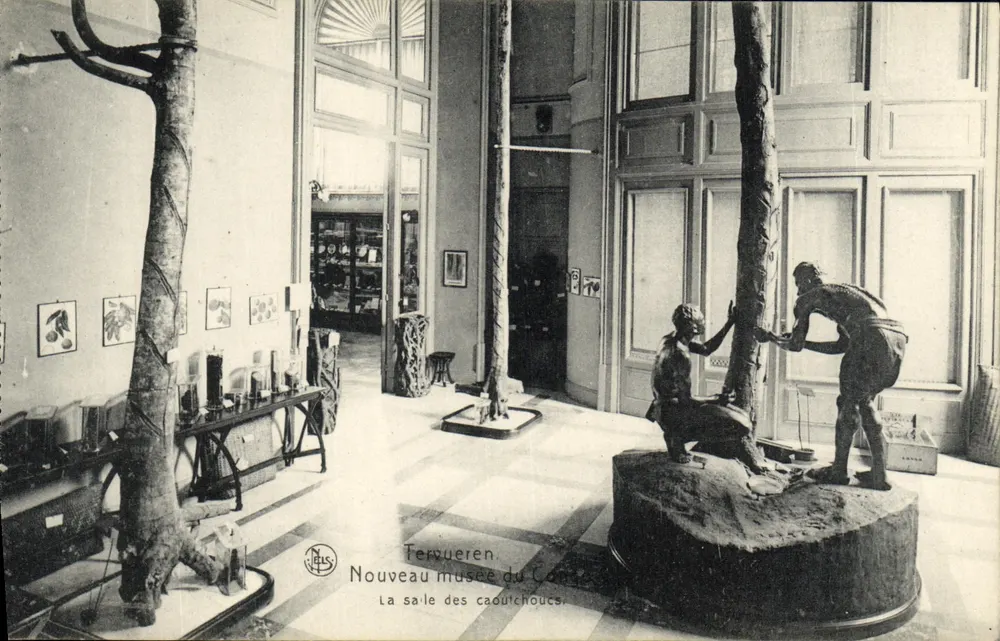 Tervueren - Neues Kautschukmuseum - Die Kautschukhalle — Édition Epae Michiels-Loblieq, Tervueren - Vorderseite