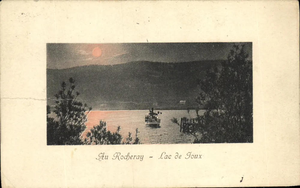 At Rocheray - Lac de Joux — Artistic Posters, Publisher Rachel Rochat, The Bridge - Front