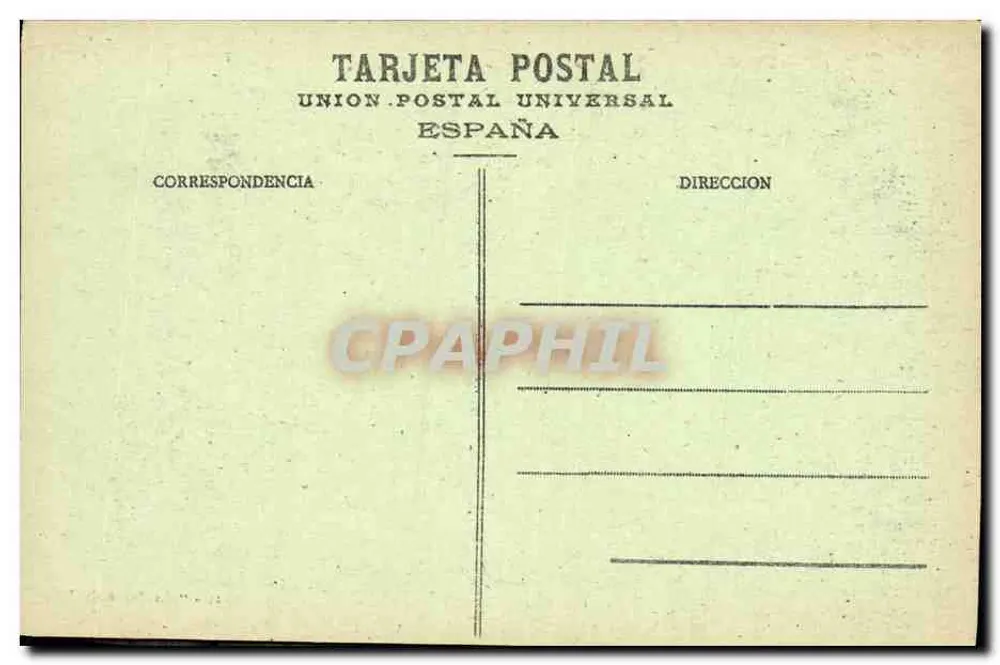 Fuenterrabia — Ansicht der Kirche und des Schlosses von Karl V — La Española — n° 15 - Rückseite