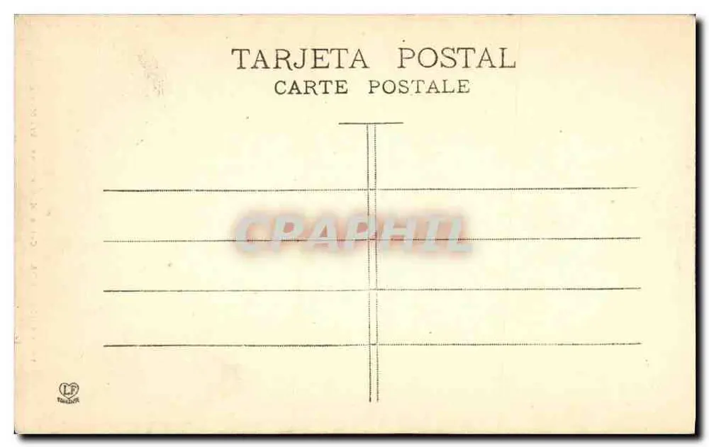 Puigcerda — Calle Mayor antes Sta-Maria — Poulaytype Laboude Frères, Toulouse - Reverso