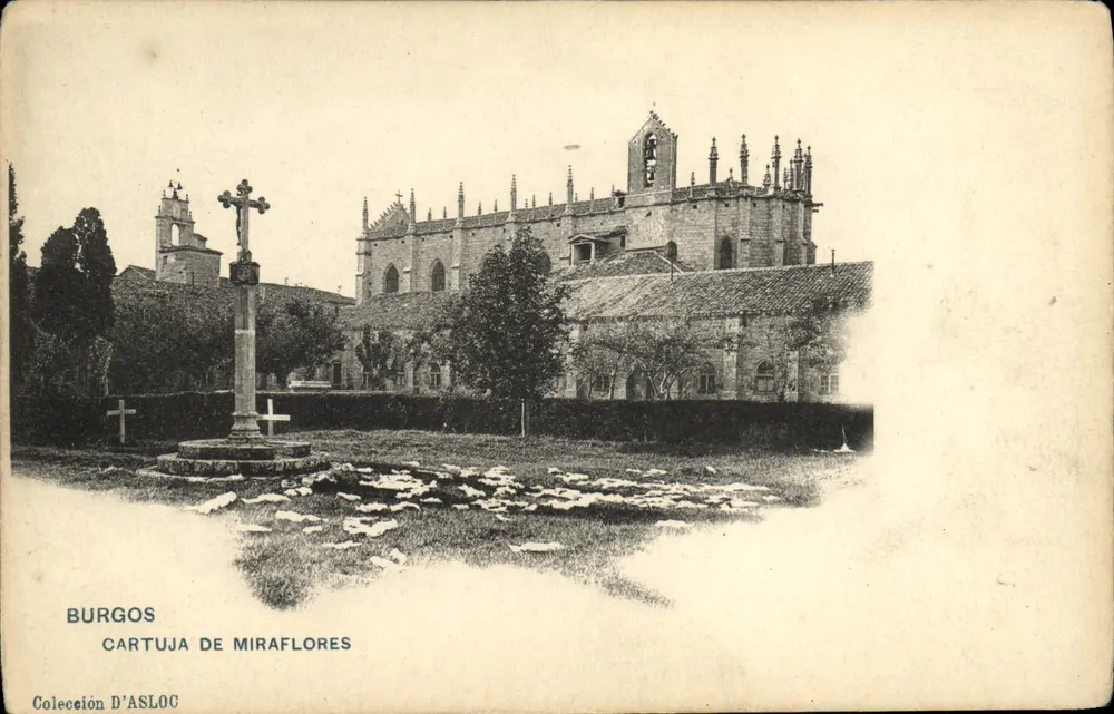 Kartause von Miraflores — Burgos — Sammlung D'ASLOC - Vorderseite