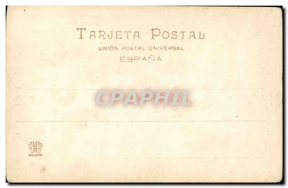 Kartause von Miraflores — Burgos — Sammlung D'ASLOC - Rückseite
