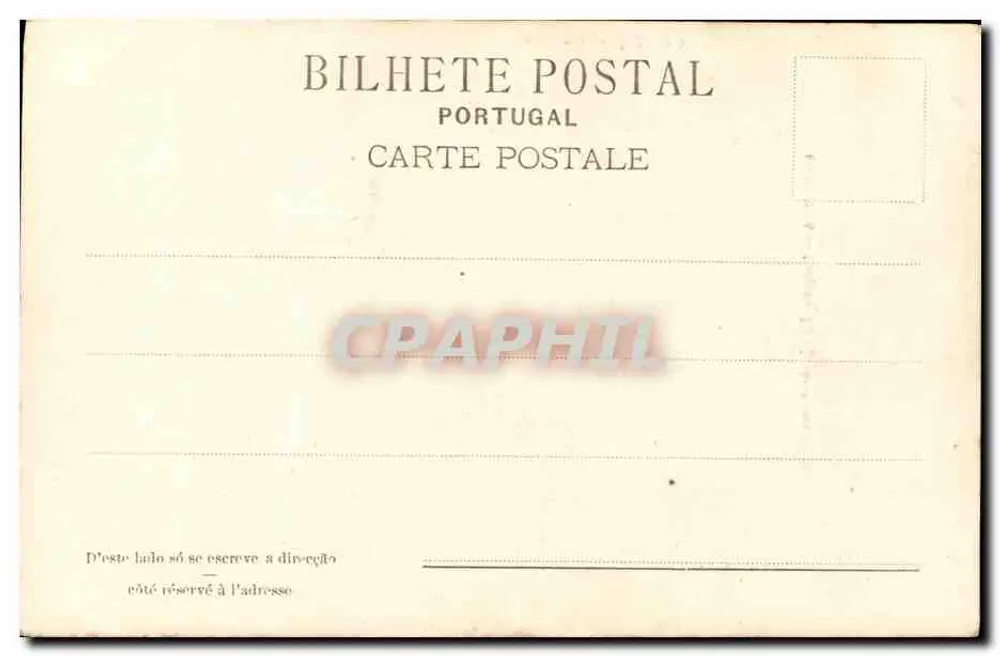 Coimbra — Púlpito da Igreja de Santa Cruz — Topelaria Borges (n° 14) - Verso