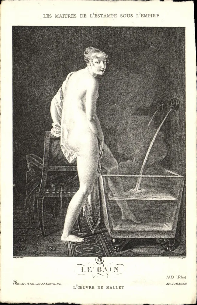 Das Bad — Das Werk von Mallet — ND Phot, Paris - Vorderseite