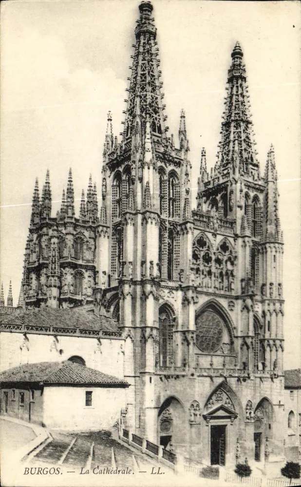 Burgos — A Catedral — LL. - Frente