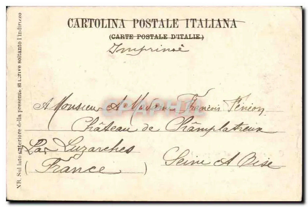 Craveggia, (Val Vigezzo) — panoramic view of the village and its hills — publisher Esclus. Luigi Grisoli, Stresa - Back