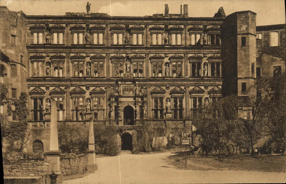 Schloss Heidelberg — Schloss Heidelberg — Verlag von Edm. von Eberlein, Heidelberg, N° 2544 - Vorderseite