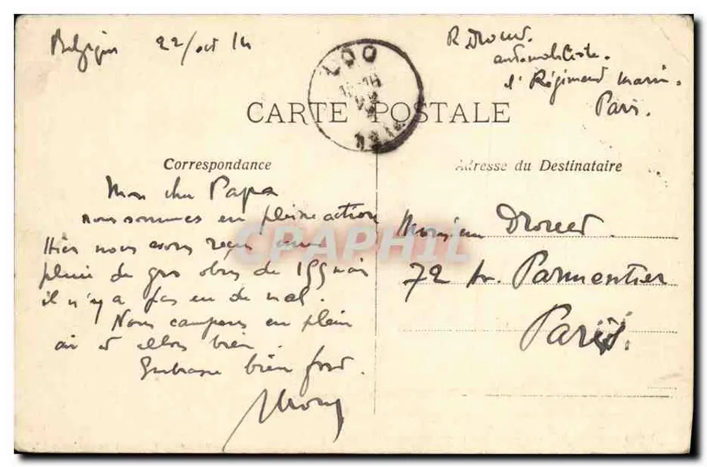 Julius César boom na cervejaria Croigny — Drukk W. Ghyssaert, Delbèke - Verso