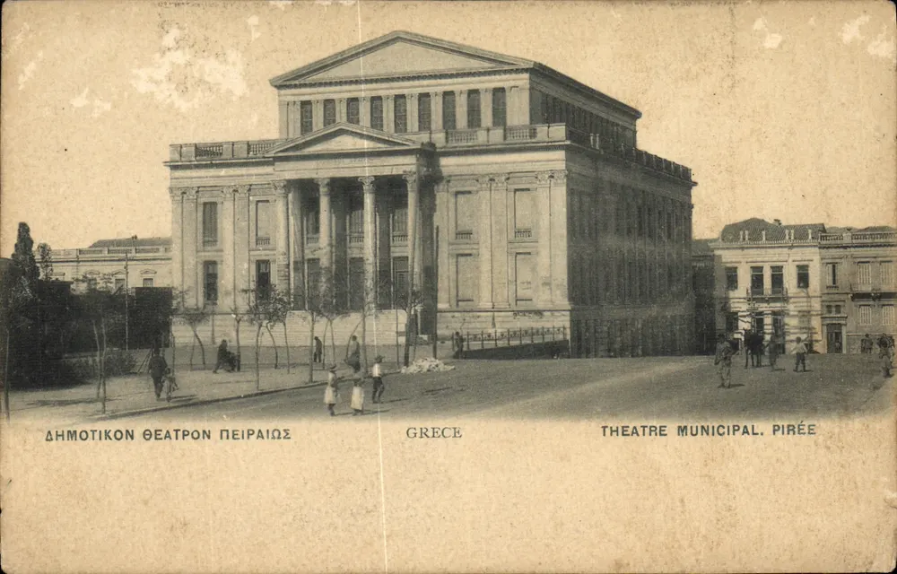 Municipal Theatre of Piraeus — Griekenland — n°340 - Voorkant