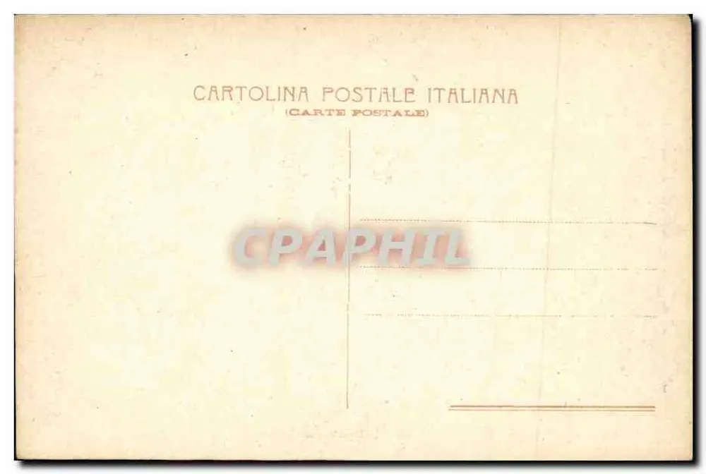 Roma - Foro Romano dal Campidoglio — vista panorâmica das ruínas — editor desconhecido, número de série não visível - Verso