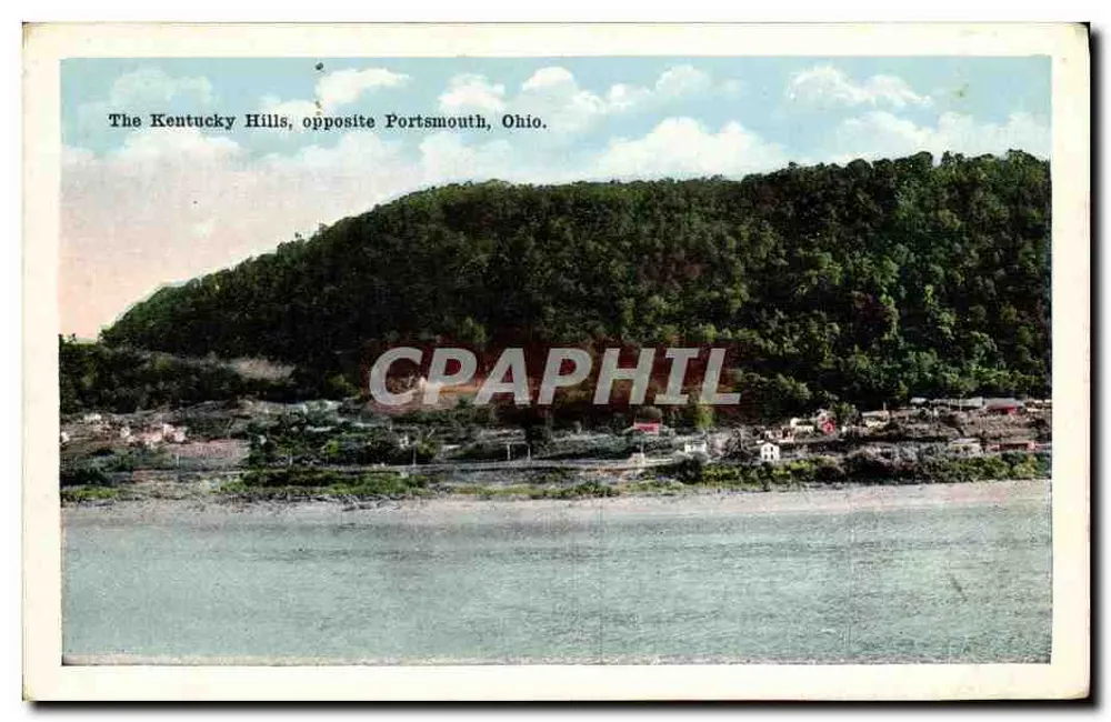 Die Kentucky Hills, gegenüber Portsmouth, Ohio — E. G. Kropp, Milwaukee - Vorderseite