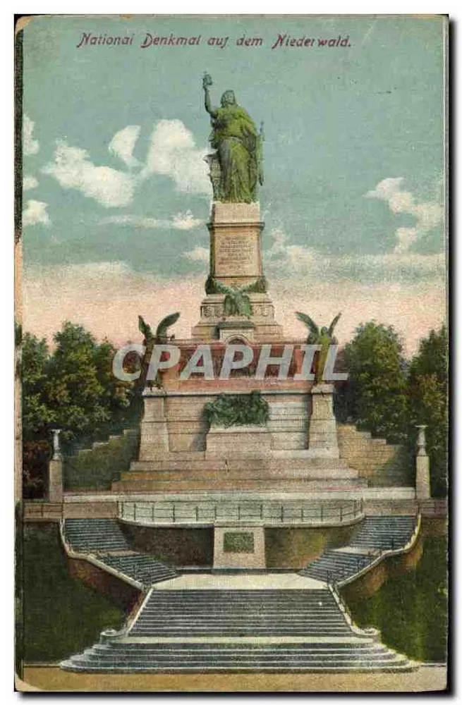 Nationale Denkmals auf dem Niederwald — nationales Denkmal auf dem Niederwald — Verlag nicht sichtbar - Vorderseite