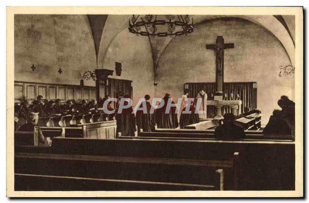 Abadia de Saint-Wandrille — A Oratória — Editor Hélio-Lorraine, Nancy - Frente