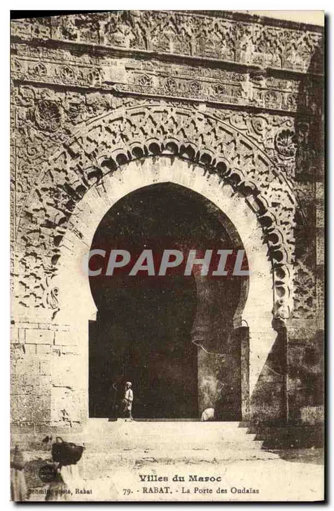 RABAT - Die Pforte der Oudaias — Schminke photo, Rabat, n°79 - Vorderseite