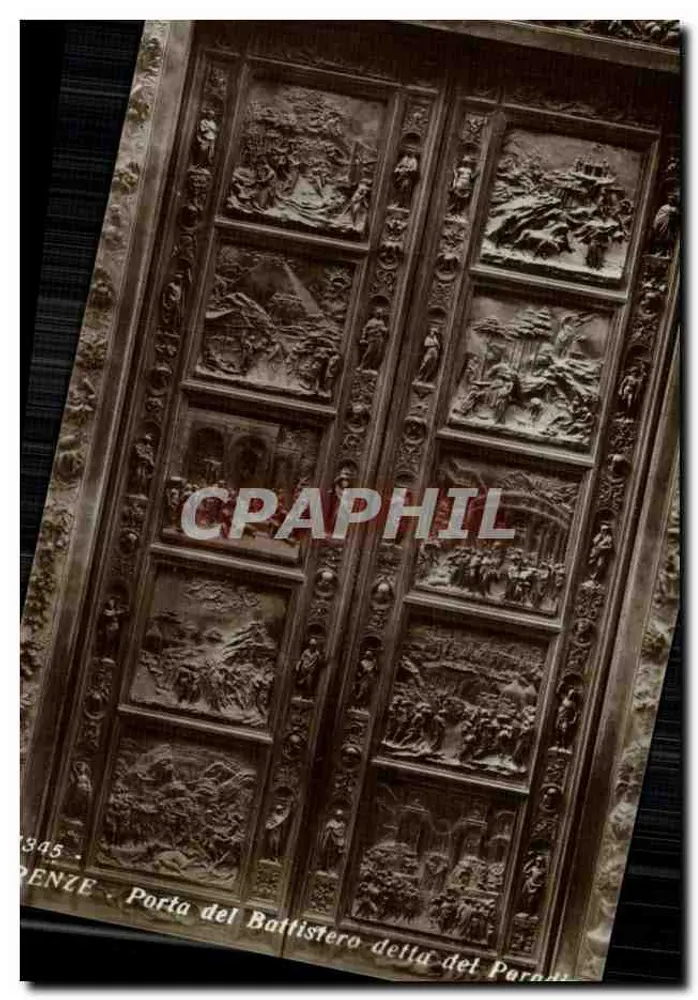 Porta del Battistero della Porziuncola — Florenz — unbekannter Verleger, Seriennummer nicht sichtbar - Vorderseite