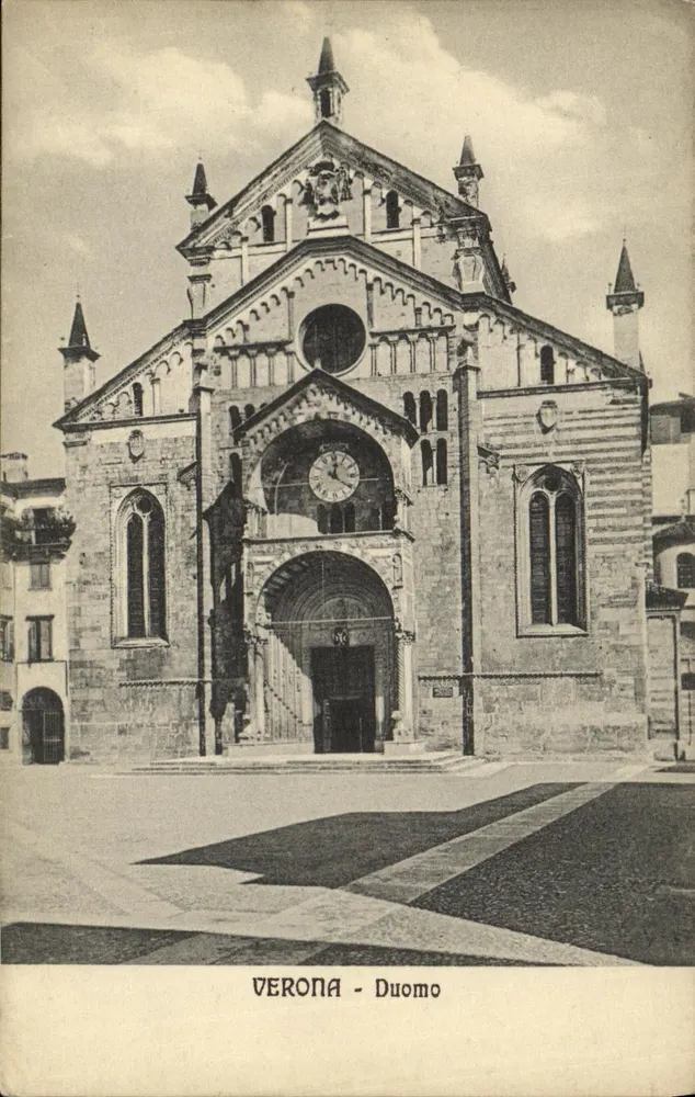 Verona - Duomo — editor Zampieri Francesco, n° 5280 - Frente