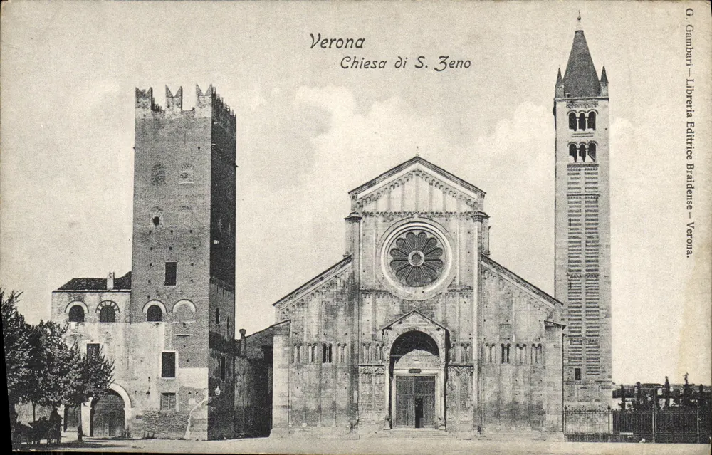Verona - Igreja de S. Zeno — G. Gambani - Libreria Editrice Braidense - Verona - Frente