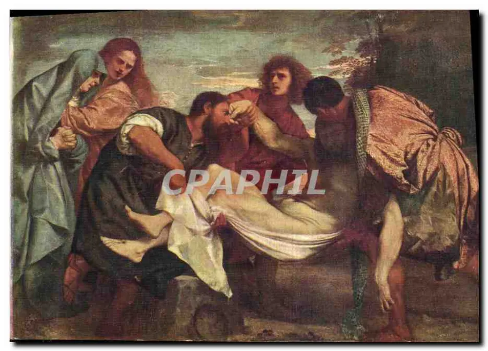 Die Abnahme vom Kreuz — Tiziano Vecelli genannt Titian (1477-1588) — Louvre Museum — n°265 - Vorderseite