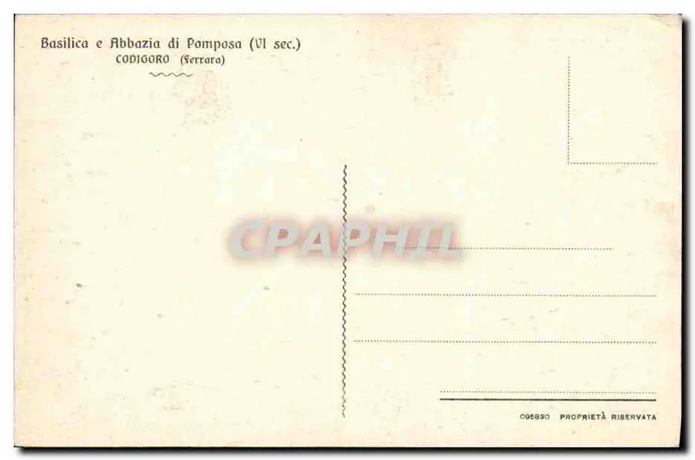 Pomposa - Fachada da Sala Capitolare e do Dormitório - Verso