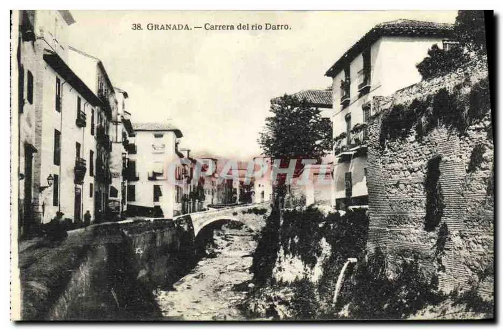 Granada — Carrera del río Darro — Abelardo Linares, Granada - Frente