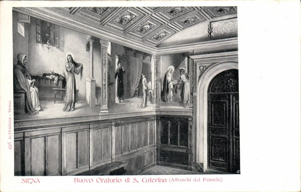 Nuovo Oratorio di S. Caterina — Fresken von Franchi — Alterocca-Terni - Vorderseite