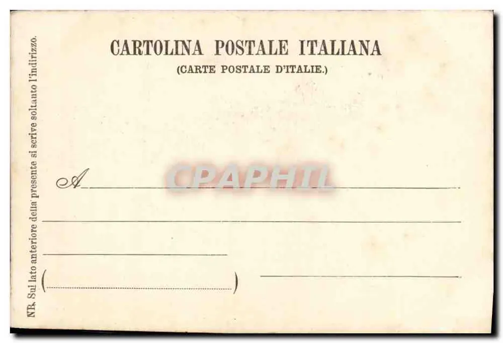 Battistero di S Giovanni Laterano — Rom — Verlag: Fratelli Serpenti, Nr. 110 - Rückseite