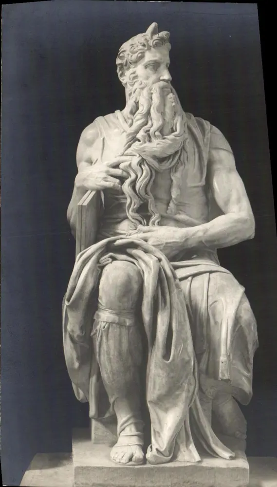 Statue des Zeus — Louvre-Museum — unbekannter Verleger - Vorderseite
