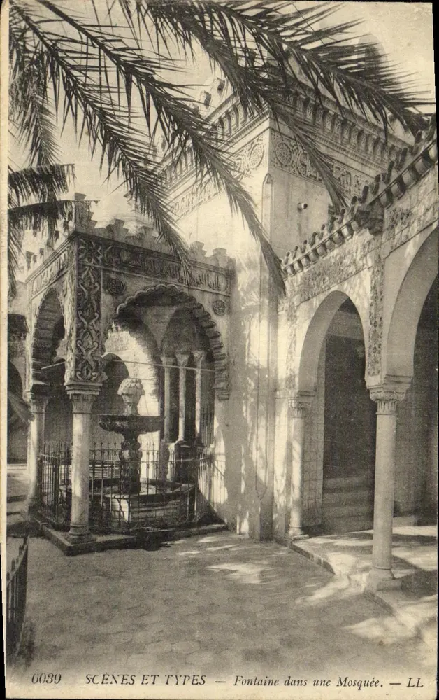 Brunnen in einer Moschee — SCÈNES ET TYPES — LL — n° 6039 - Vorderseite