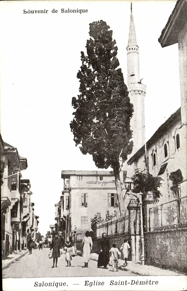 Salonicco — Chiesa di San Demetrio — editore Matarrasso Saragorseti - Recto