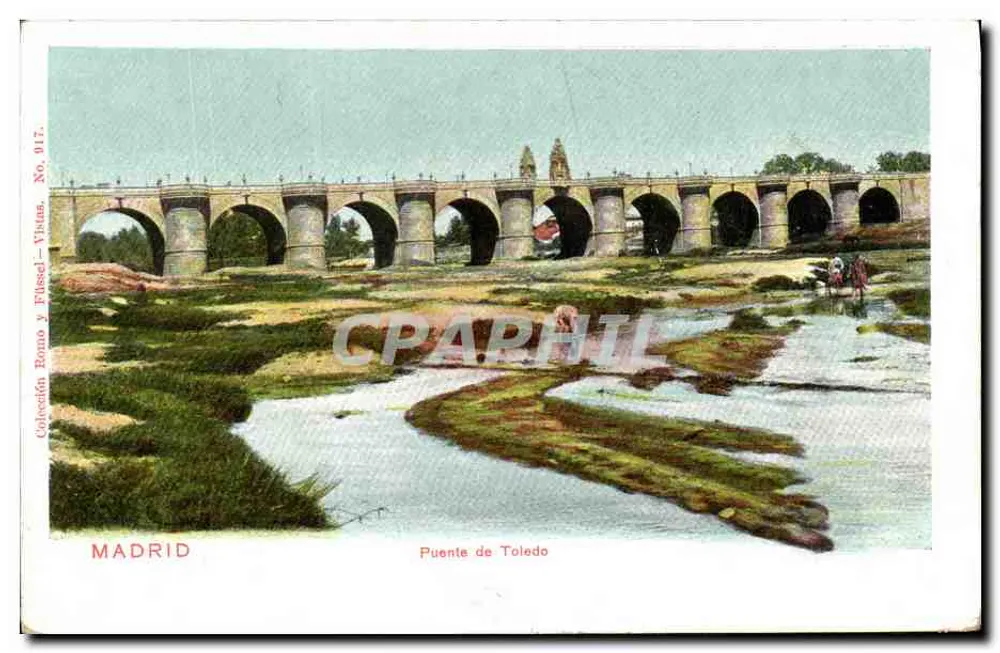 Madrid — Puente de Toledo — Coleção Romo y Fülssel, No. 917 - Frente